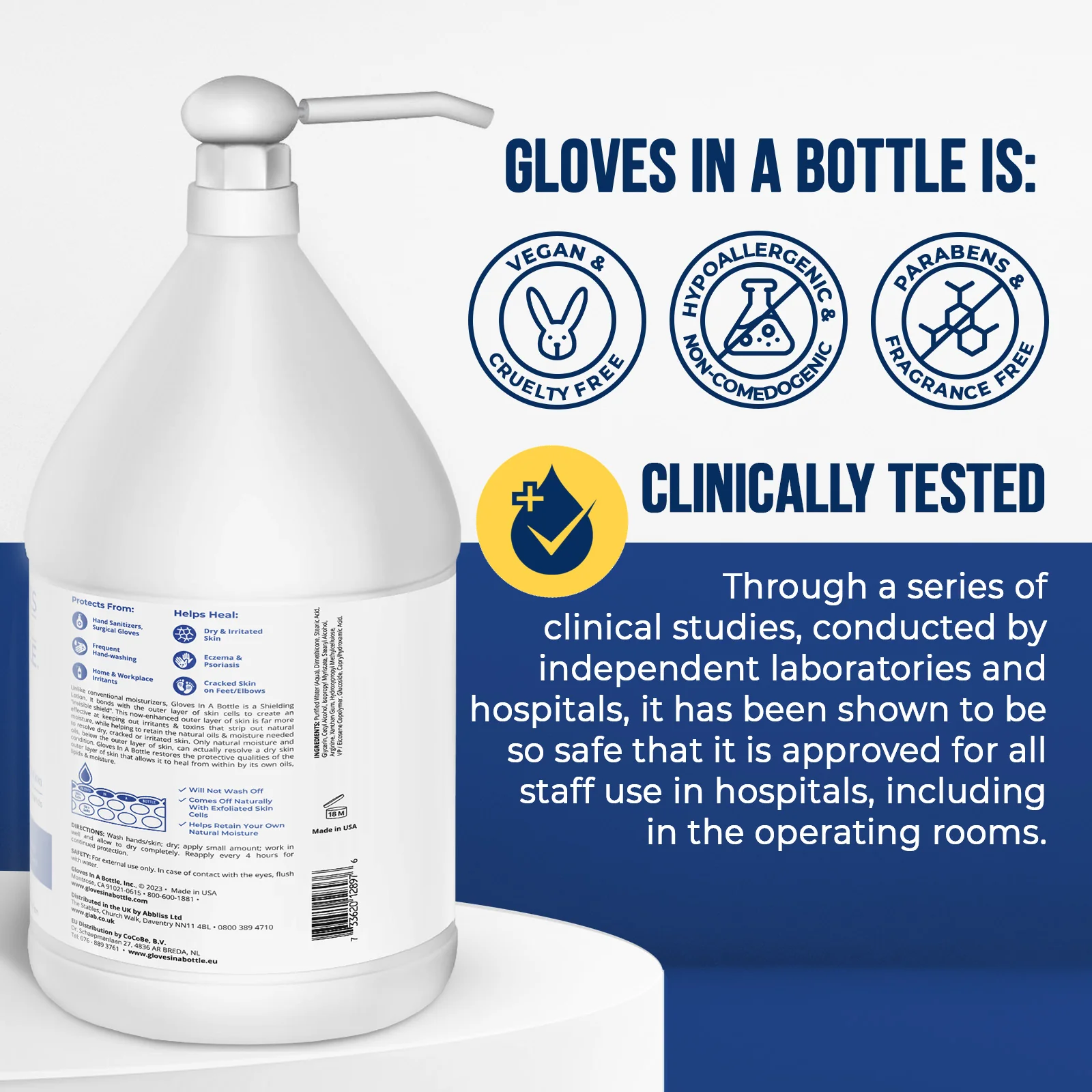 Gloves In A Bottle Shielding Lotion Gallon - Image 5