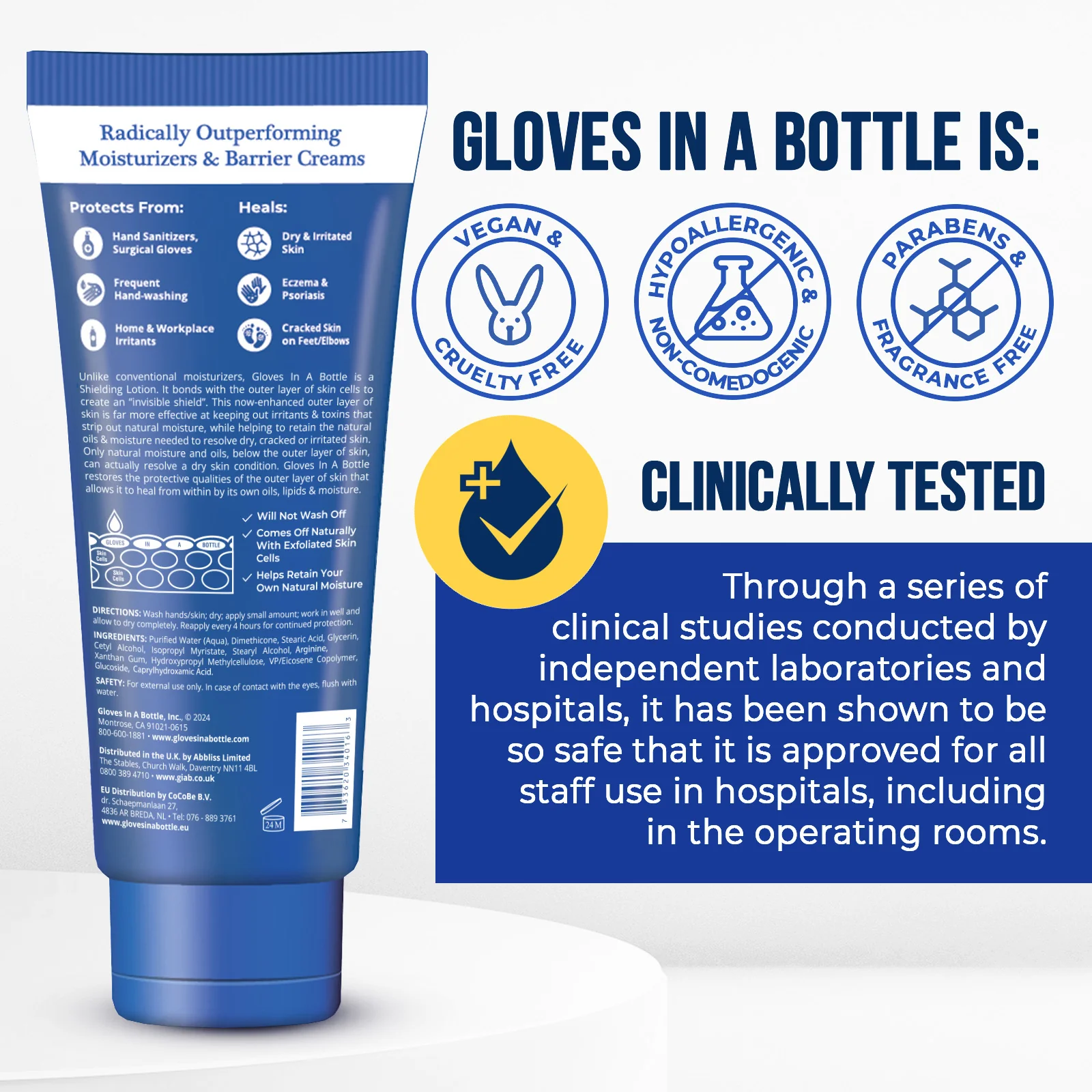 Gloves In A Bottle Hand Shielding Lotion 3.4 Oz Tube - Image 5